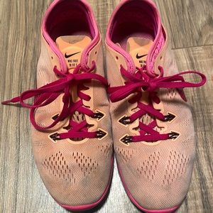 Coral Nikes